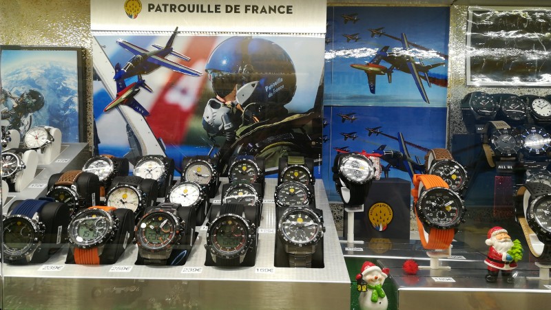 Collection de montres pour homme inédite de l'armée de l'air, Patrouille de France